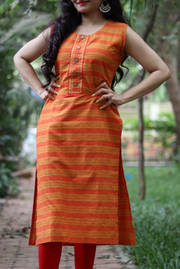 Slice of Orange (KURTI)