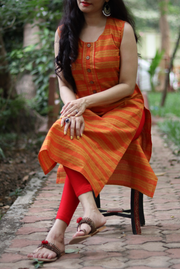 Slice of Orange (KURTI)
