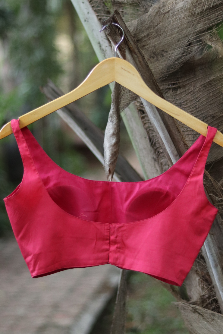 Dark Pink Crayon (BLOUSE)