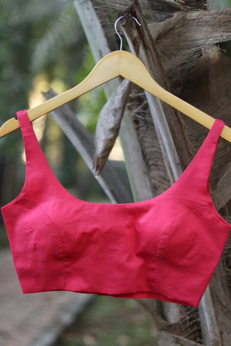 Dark Pink Crayon (BLOUSE)