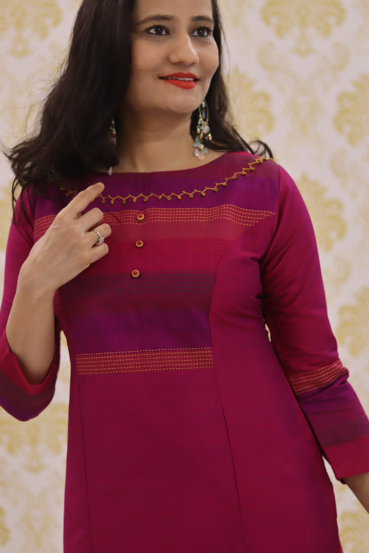 Sunset on the Horizon (KURTI)