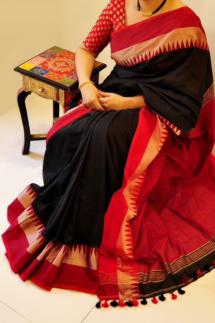 Woven Cotton Saree